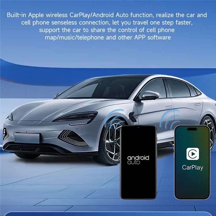 Adattatore di aggiornamento wireless CarPlay Android Auto X1AIR Mini SE Scatola di connettività wireless per auto