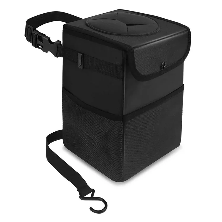 Cubo de basura para coche multiusos de tela Oxford impermeable y plegable para vehículo