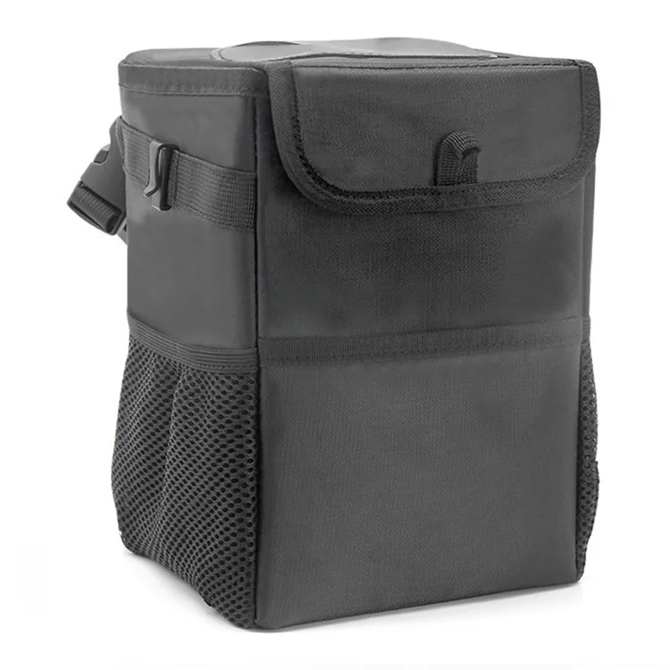 Cubo de basura para coche multiusos de tela Oxford impermeable y plegable para vehículo
