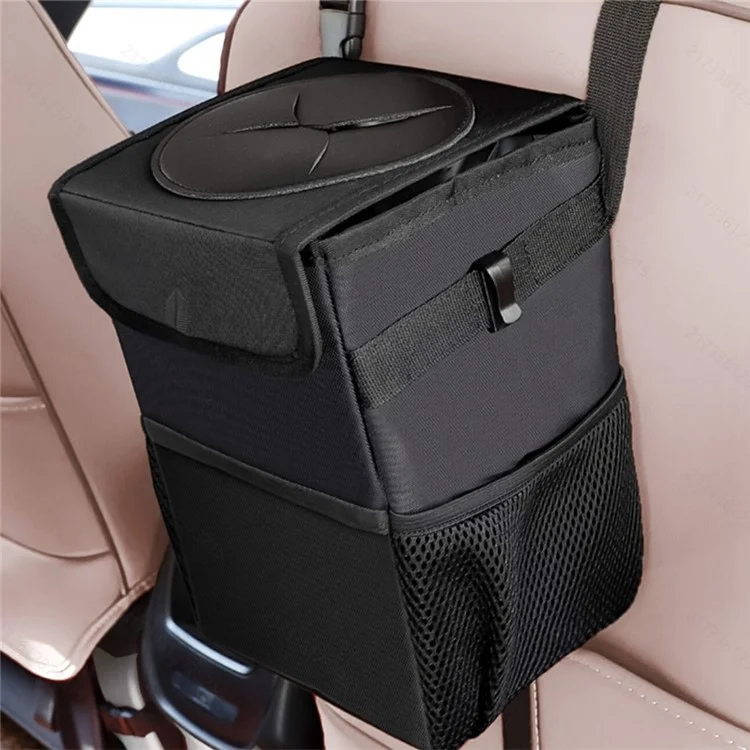Cubo de basura para coche multiusos de tela Oxford impermeable y plegable para vehículo