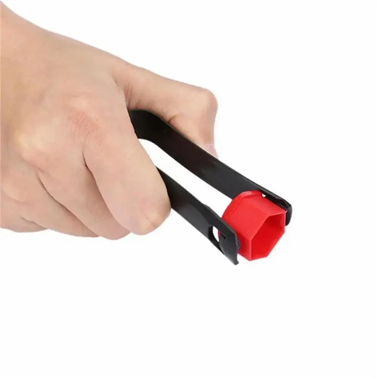 Accessoire universel pour voiture, 20 pièces, couvre-écrous de roue de 21 mm, couvre-vis de pneu, cache-moyeu de protection - Rouge