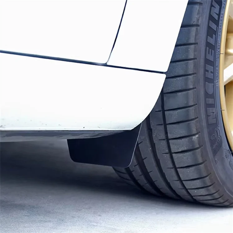 4 шт. / Комплект Для Tesla Model Y 2021 - 2023 Брызговики из ТПЭ Передние и Задние Защитные Экраны