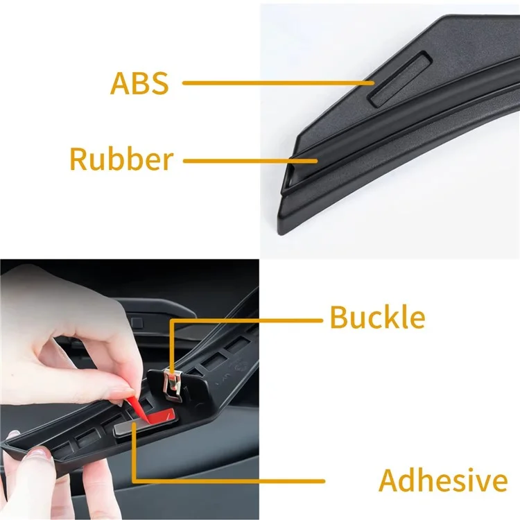 For Tesla Model Y 2021 - 2024 Front Trunk Hood Rubber Seal Weatherstrip Dustproof Waterproof Strip