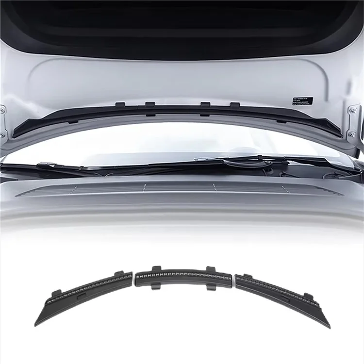 Für Tesla Model 3 Frontklappe wasserdichter Dichtungsstreifen Motorabdeckung Staubschutz Gummidichtung