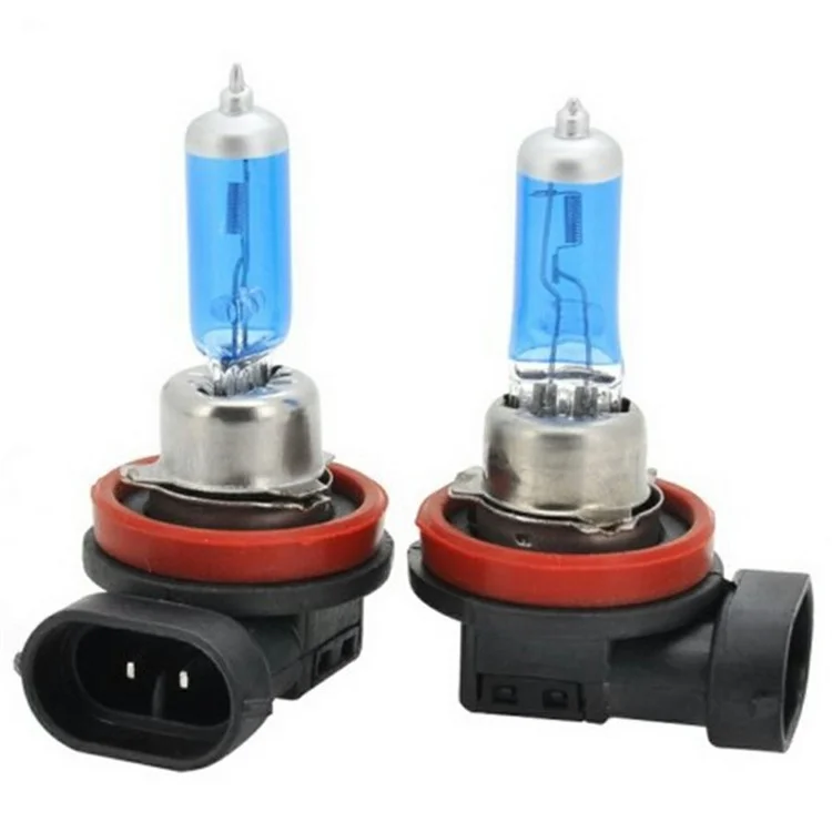 H11 Halogen Headlight Bulb Car High / Low Beam Fog Light Front Lamp Illumination Single Bulb