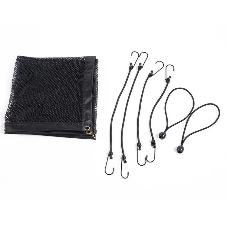 Car Pet Barrier Safety Net with Hooks Oxford Cloth Dog Backseat Divider Mesh Fence for Vehicle
