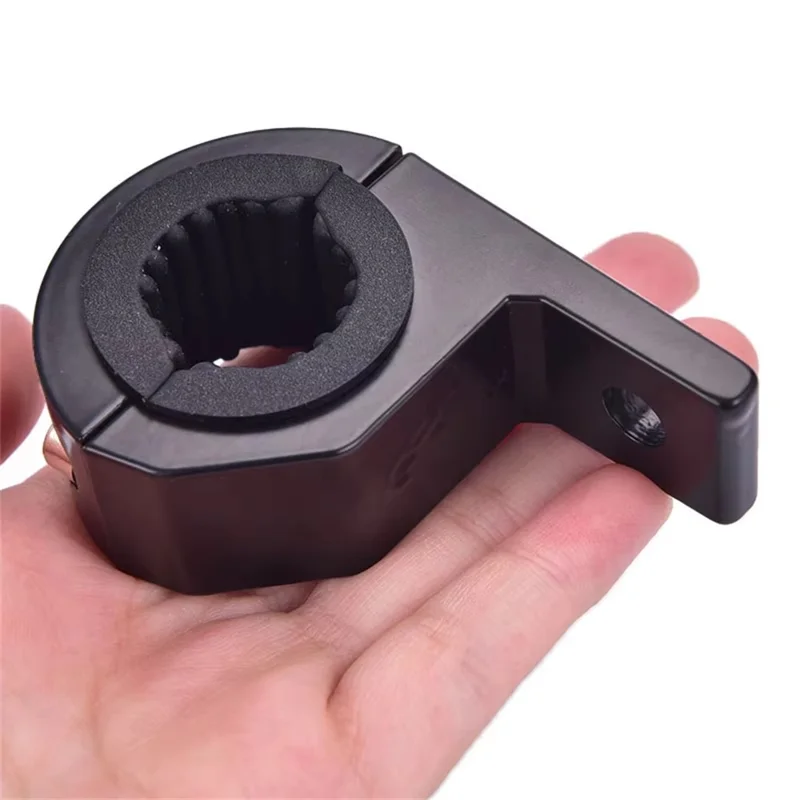 1Pc Aluminum Alloy Motorcycle Spotlight Tube Clamp Mounting Bracket External Lamp Holder Support
