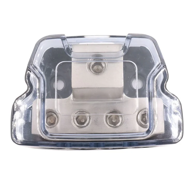 Splitter di cavi di alimentazione e massa per impianto audio stereo per auto a 4 vie