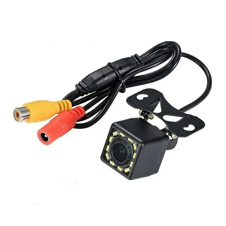 IP68 wasserdichte 12 LED Rückfahrkamera Automotive Nachtsicht HD Rückfahrkamera