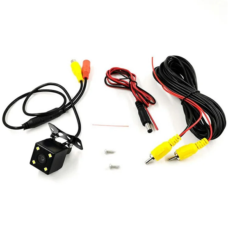 4 LED Rückfahrkamera für Autos IP68 wasserdicht Automotiv Nachtsicht HD Rückfahrkamera
