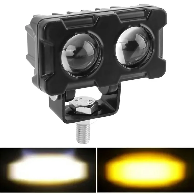 LB2 High Low Beam Motorcycle Light IP68 Waterproof Car LED Work Light Auxiliary Fog Lamp
