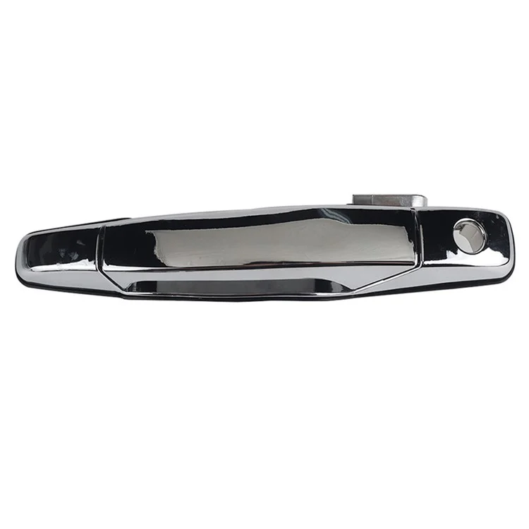 A5050-01 Conducteur Avant Électroplié Côté Gauche Poignée de Porte Extérieure Compatible Avec Escalade 2007-2014, Silverado 1500 2007-2013 (OE: 22738721)