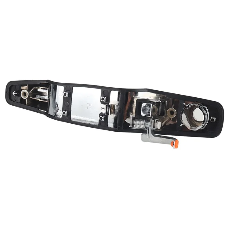 A5050-01 Conducteur Avant Électroplié Côté Gauche Poignée de Porte Extérieure Compatible Avec Escalade 2007-2014, Silverado 1500 2007-2013 (OE: 22738721)
