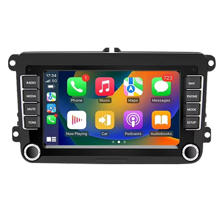 RH5013C Pantalla táctil de 7 pulgadas Android 13 Radio de coche Reproductor multimedia Android Auto CarPlay, 2+32GB