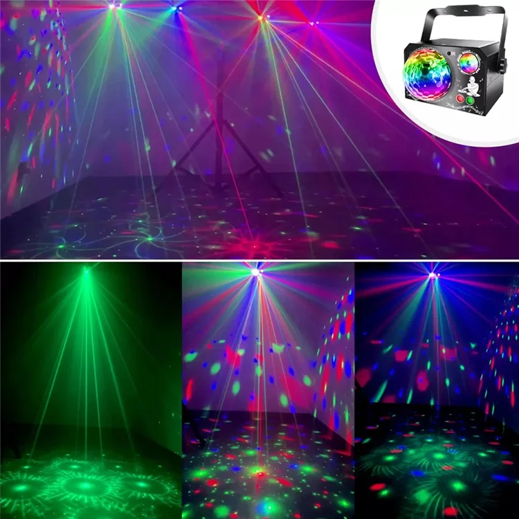 L150MW Luce Laser 4 in 1 per KTV Bar Festa con Proiezione UV Lampada Magica Disco