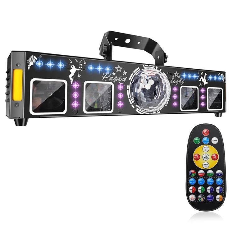 5 In 1 Stage Laser Light 120 Patterns for KTV Bar Party Atmosphere Lamp UV Projection Disco Ball
