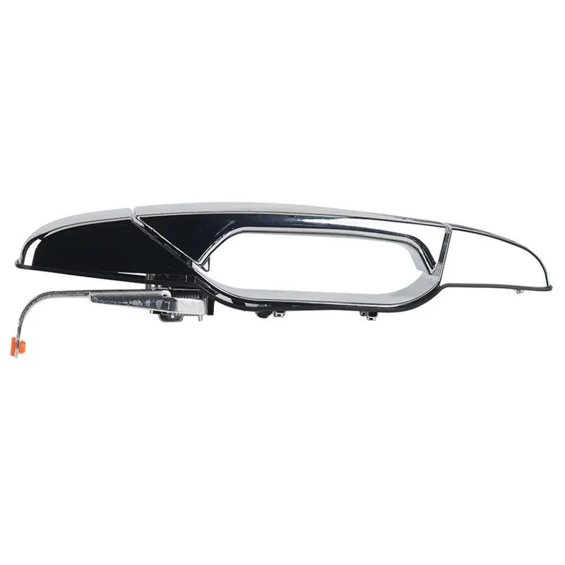 A5050-03 Chromowana klamka do drzwi samochodu, lewa tylna zewnętrzna klamka do ESCALADE 2007-2014, SILVERADO 1500 2007-2013 (OE: 22738725)