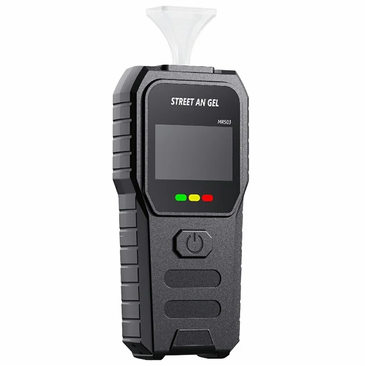 MR503 Etilometro Portatile Precisione Elevata Tester Digitale dell'Alcol con Promemoria Vocale