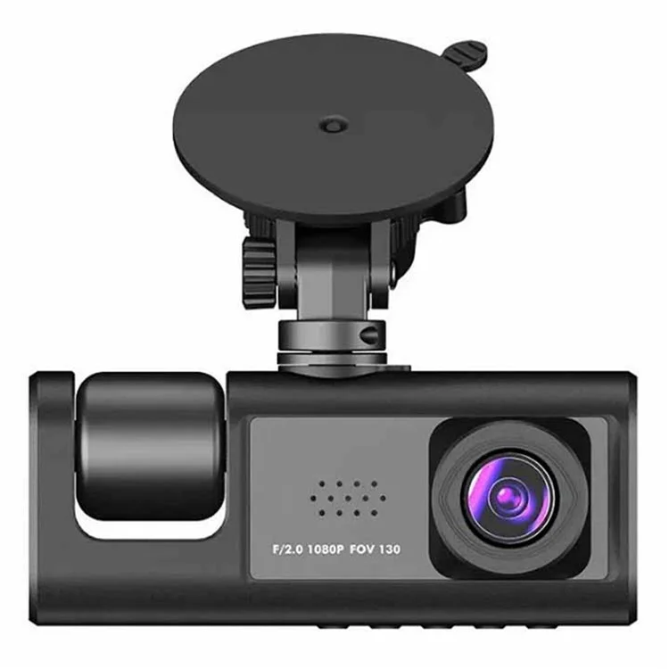 WIFI Car Dash Cam HD 1080P Front / Inside / Rear 3 Lens Car DVR Parking Recorder