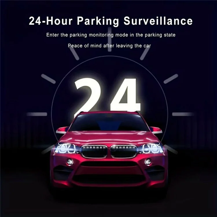 WIFI Car Dash Cam HD 1080P Front / Inside / Rear 3 Lens Car DVR Parking Recorder