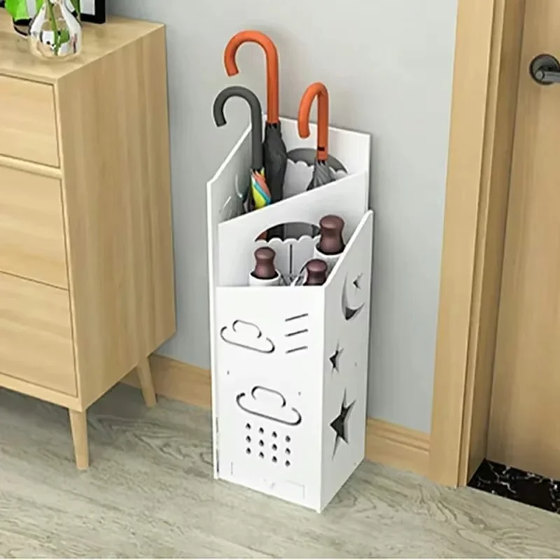 YSJ-01 Umbrella Stand Rack Storage Holder for Home / Hotel / Lobby / Classroom Long / Short Handle Umbrellas Organizer