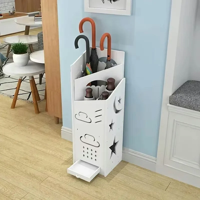 YSJ-01 Umbrella Stand Rack Storage Holder for Home / Hotel / Lobby / Classroom Long / Short Handle Umbrellas Organizer