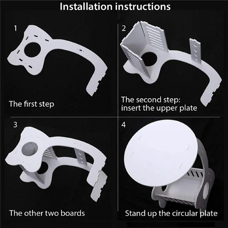 33 x 30 x 60cm Mini Round Side Table Nightstand End Table for Living Room Bedroom Space Saving