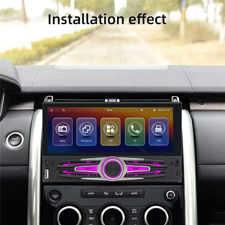 F6051C 6.86 Inch Wireless CarPlay Android Auto Car MP5 Multimedia Player Display
