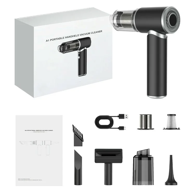 XCQ-A1-01 Car Vacuum Cleaner Wireless Mini Handheld Electric Dust Blower for Vehicle / Home