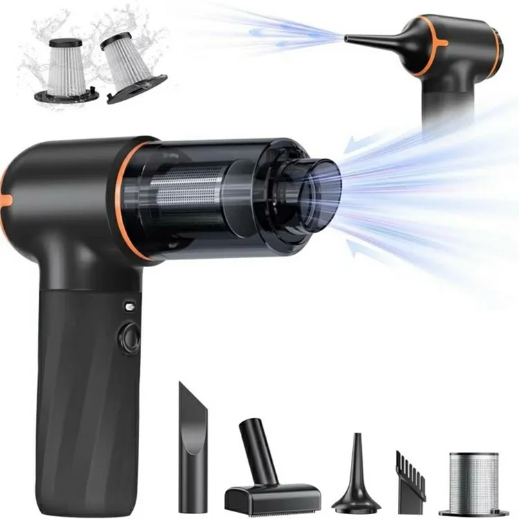 Handheld Mini Car Vacuum Cleaner Rechargeable Wireless Powerful Suction Cleaning Device