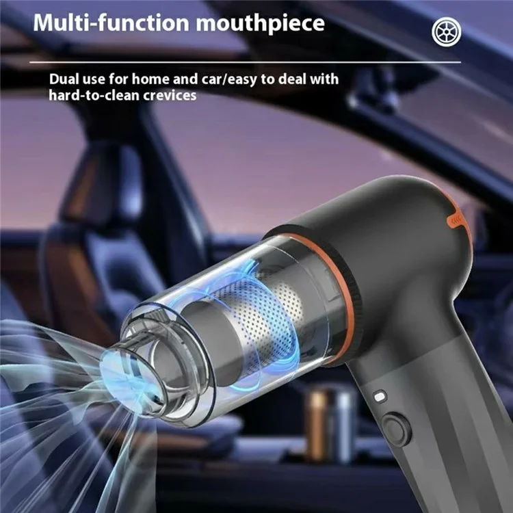Handheld Mini Car Vacuum Cleaner Rechargeable Wireless Powerful Suction Cleaning Device