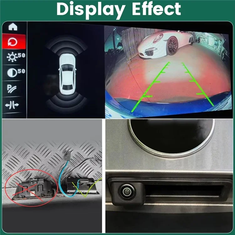 Car AHD 1080P Backup Camera for X5 / X1 / X6 / E39 / E46 170 Degree Fisheye Lens Waterproof Reverse Parking Camera