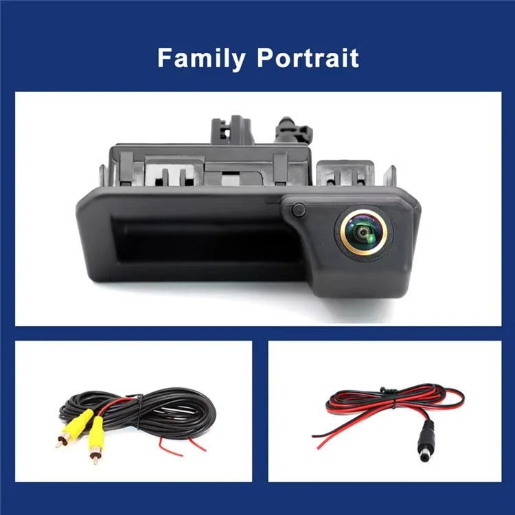 Car AHD 1080P Backup Camera for X5 / X1 / X6 / E39 / E46 170 Degree Fisheye Lens Waterproof Reverse Parking Camera