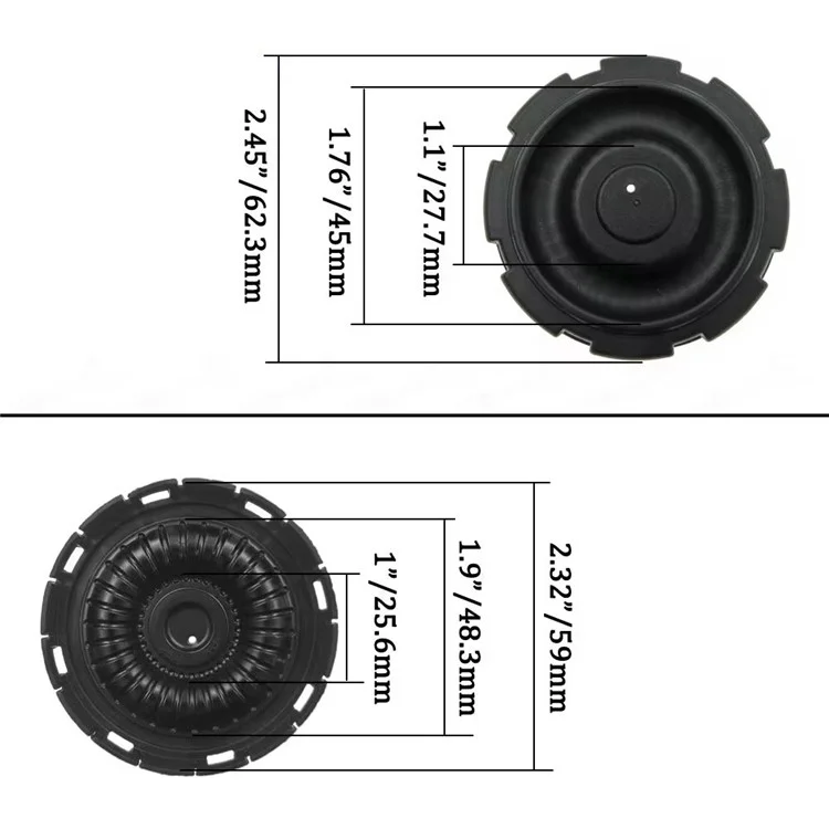 Zylinderkopf PCV-Ventildeckel-Reparatursatz Kunststoff + Gummi-Motorventildeckel, 070103469B