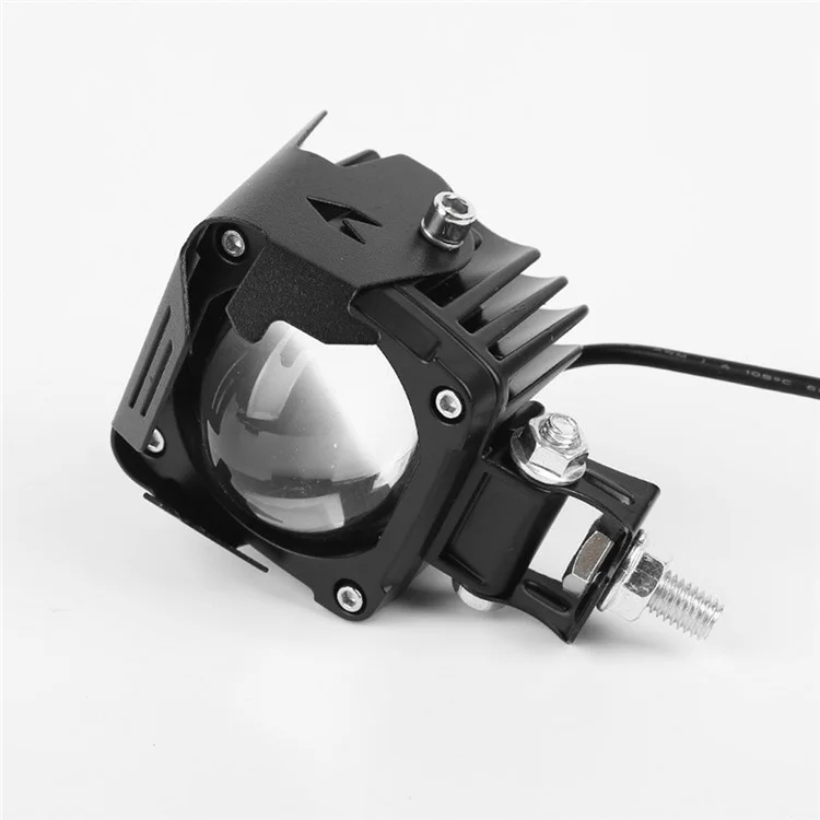 Motorcycle LED Spotlight 20W 5000LM Headlight High Low Beam Front Lamp for ATV / SUV / UTV