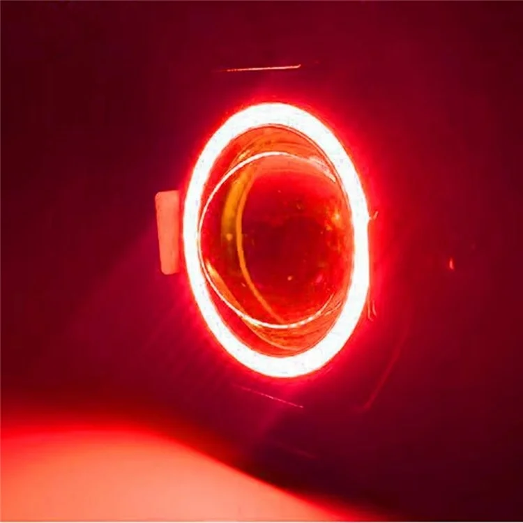 Waterproof Motorcycle Headlight with Bluetooth-Compatible Speaker High Low Beam Fog Light - Orange