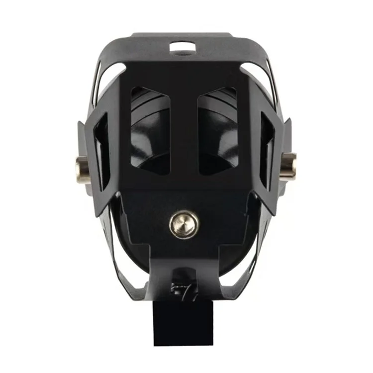 Waterproof Motorcycle Headlight with Bluetooth-Compatible Speaker High Low Beam Fog Light - Orange