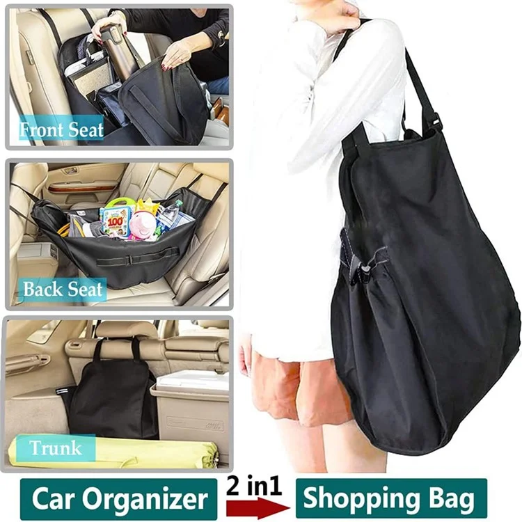 Wasserdichte Oxford-Stoff Auto Rücksitz Hängende Aufbewahrungstasche Multifunktionale Organizer Tasche