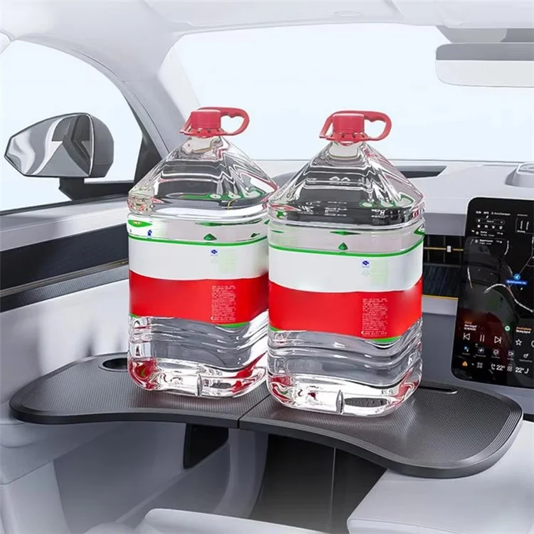 Pour Tesla Model 3 / Y Siège avant Bi-Fold Table pliante de voiture Volant Plateau de table portable Plateau repas