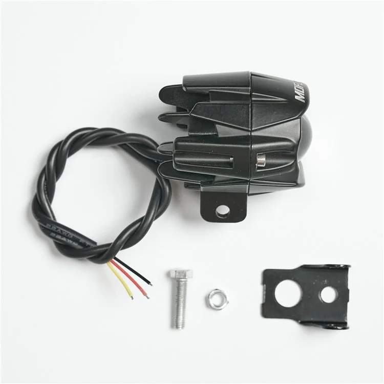 Farol de LED para Motocicleta 12V-65V IP68 à Prova d'Água 20W 6000lm Luz Alta e Baixa