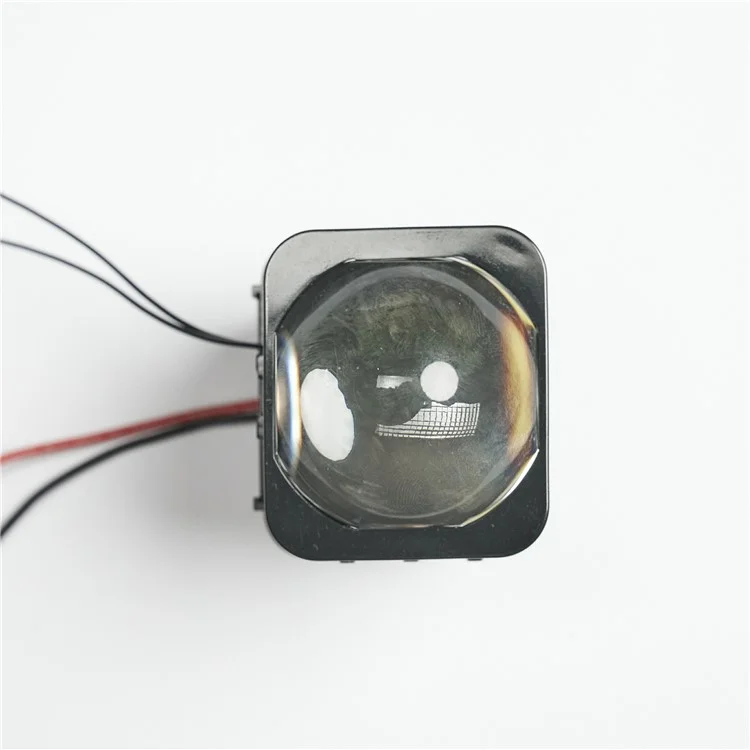 1.5 Inch Lens Waterproof LED Headlight Motorcycle High Low Beam Fog Light Built In Cooling Fan