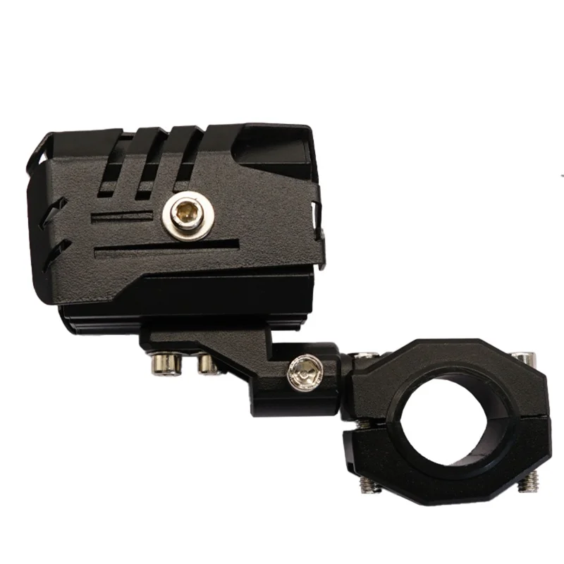 Faro de Motocicleta V90 de 30W IP65 Resistente al Agua con Luz Amarilla y Blanca, Lámpara Auxiliar LED para Coche