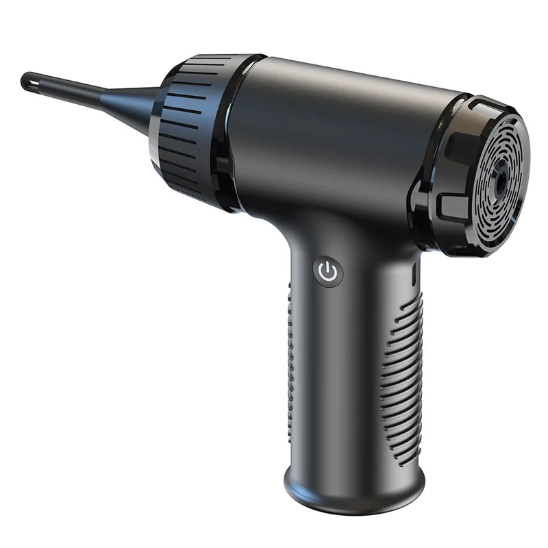 Soplador de Aire Portátil D16 de 50W y 42.500 RPM, Recargable e Inalámbrico para Coche, PC y Teclado