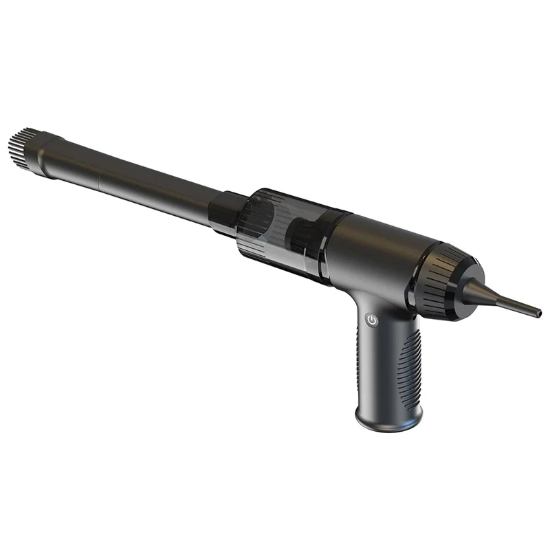 Aspirateur à main V16D 2 en 1 pour voiture avec souffleur à poussière rechargeable et 7 buses, aspiration puissante