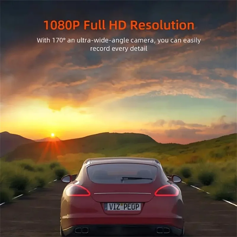 4-канальный видеорегистратор с HD-камерой 1080P для безопасности транспортного средства с видом спереди / сзади / сбоку