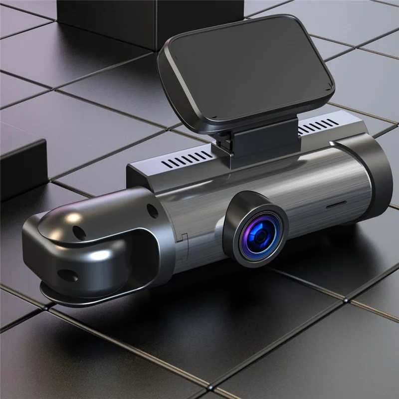 WiFi HD Dual-Objektiv Dashcam für Vorne und Innen Aufnahme Nachtsicht Weitwinkel Rückwärtsaufnahme Rekorder