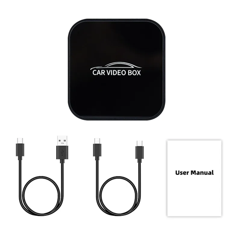 AB038 2+16GB Andriod 12.0 CarPlay Android Auto 3 in 1 Smart Multimedia Adapter Wireless Video Box Support Netflix Youtube