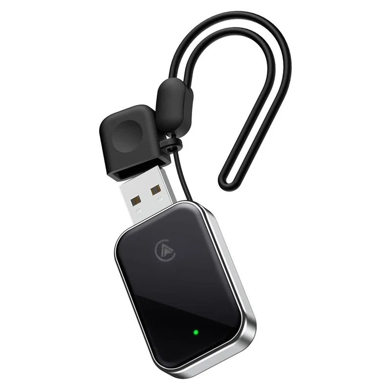 Adaptateur sans fil CarPlay Android Auto Mini Dongle USB avec Lanière 2 en 1 Boîte de Connectivité Automobile