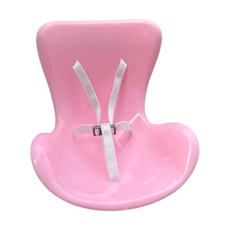 Per Labubu Mini Peluche Bambola Sicurezza Sedile Auto Presa d'Aria Montaggio Ornamento Decorazione Interna - Rosa