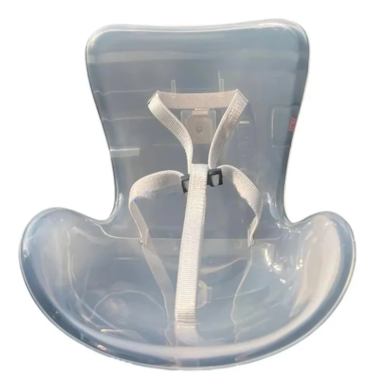 For Labubu Mini Plush Doll Safety Seat Car Air Outlet Mount Ornament Interior Decoration - Transparent